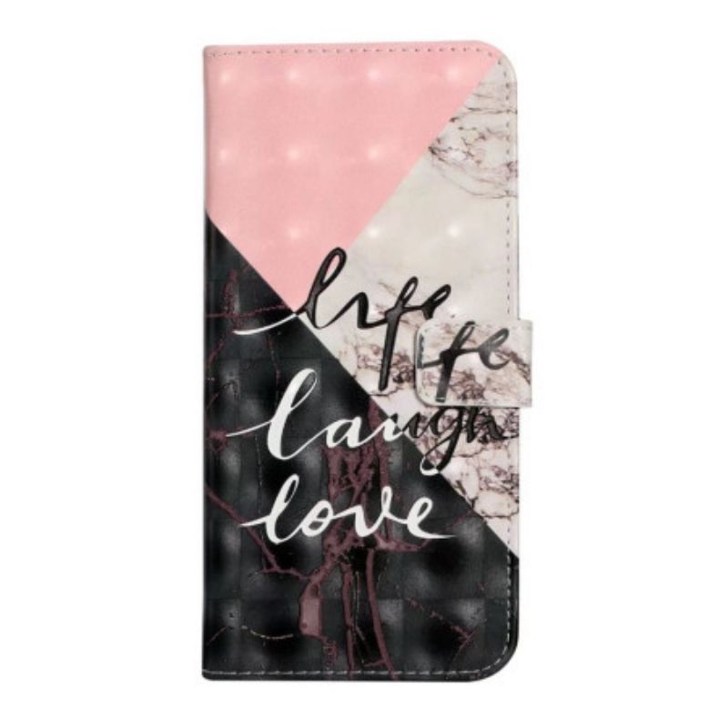 Leren Hoesje Xiaomi 14t Pro Marmer 3 Kleuren Bescherming Hoesje