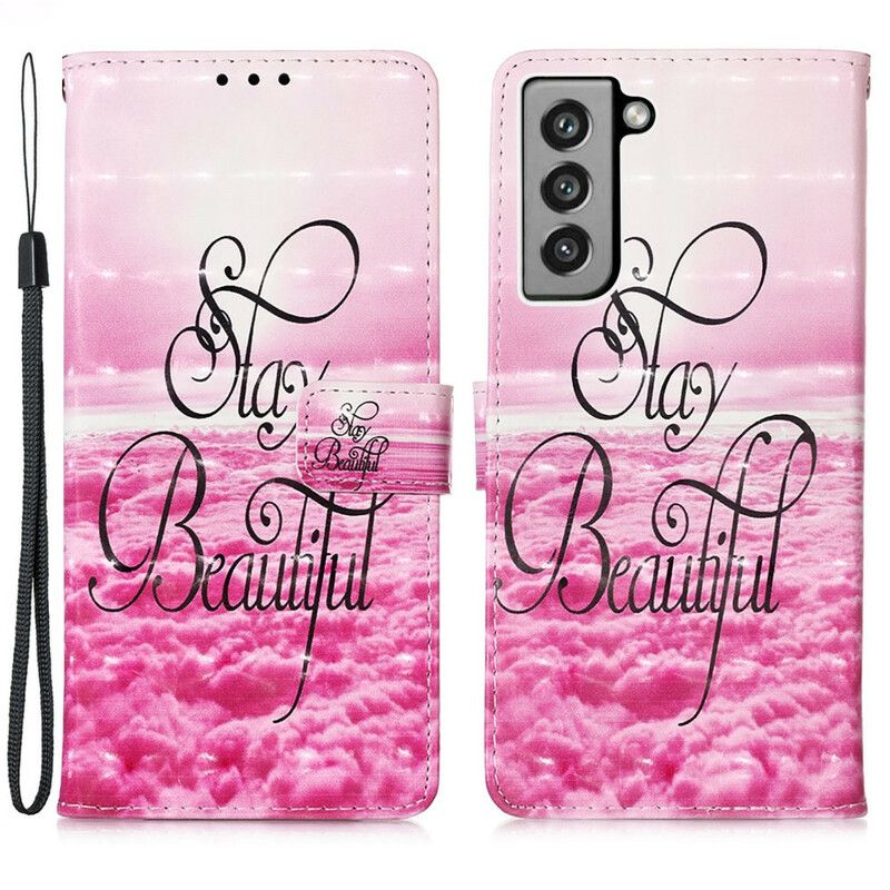 Bescherming Hoesje Samsung Galaxy S21 Fe Blijf Mooi