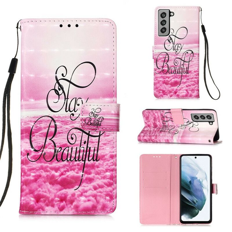 Bescherming Hoesje Samsung Galaxy S21 Fe Blijf Mooi