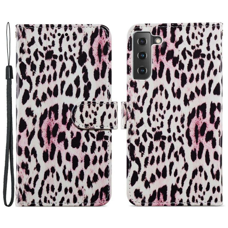 Bescherming Hoesje Samsung Galaxy S21 Fe Luipaardprint