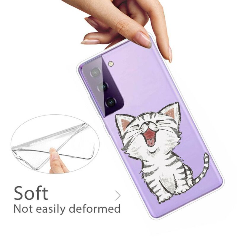 Case Hoesje Samsung Galaxy S21 Fe Telefoonhoesje Kat