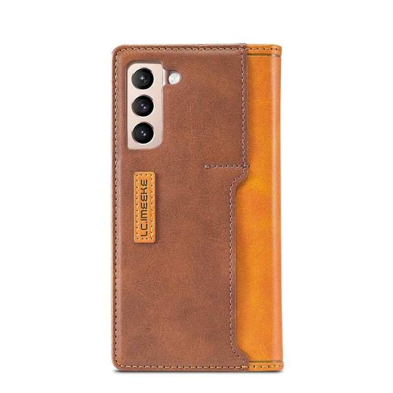 Folio-hoesje Samsung Galaxy S21 Fe Lc-001 Serie Lc.imeeke