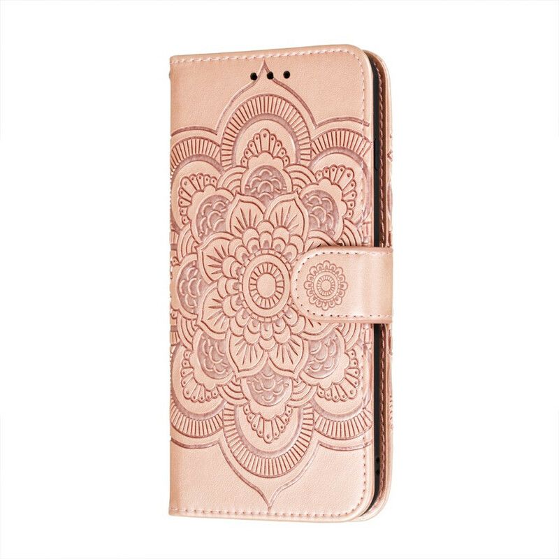 Folio-hoesje Samsung Galaxy S21 Fe Telefoonhoesje Volledige Mandala