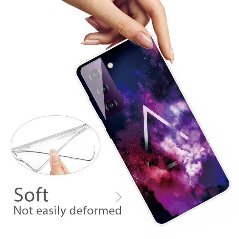 Hoesje Samsung Galaxy S21 Fe Flexibele Geometrie