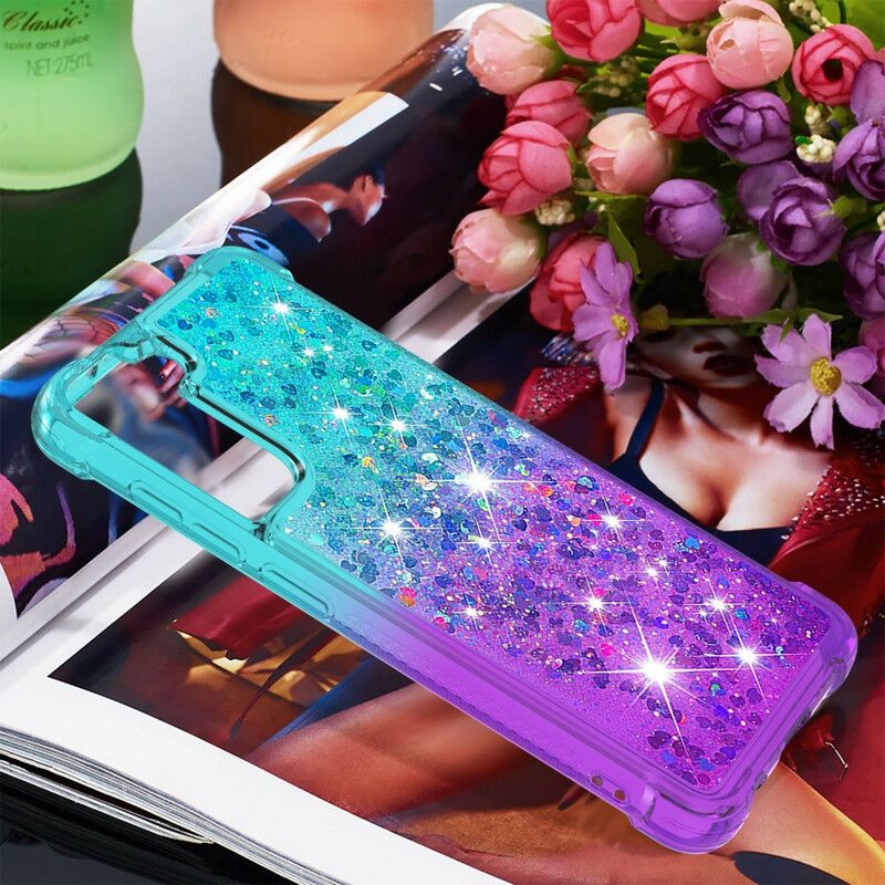 Hoesje Voor Samsung Galaxy S21 Fe Glitterkleuren