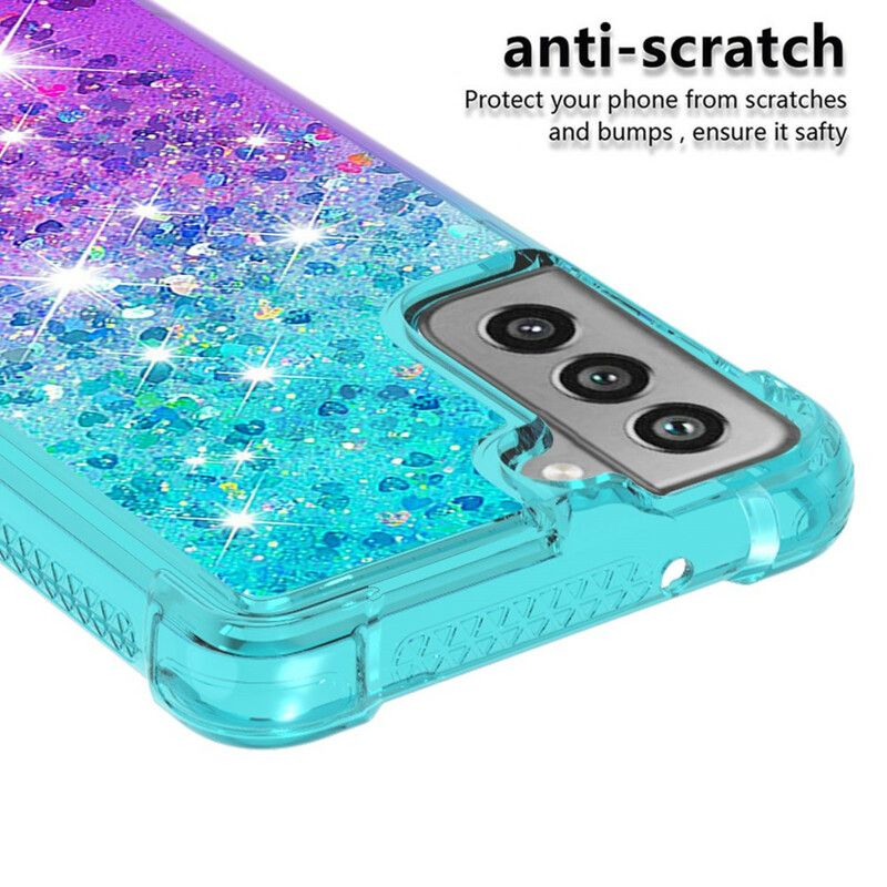 Hoesje Voor Samsung Galaxy S21 Fe Glitterkleuren