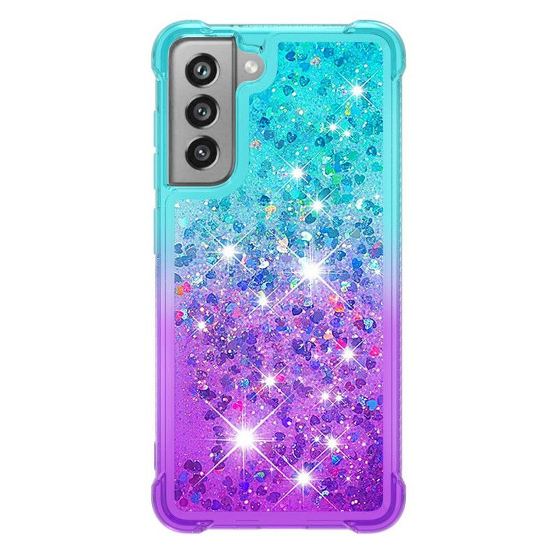 Hoesje Voor Samsung Galaxy S21 Fe Glitterkleuren