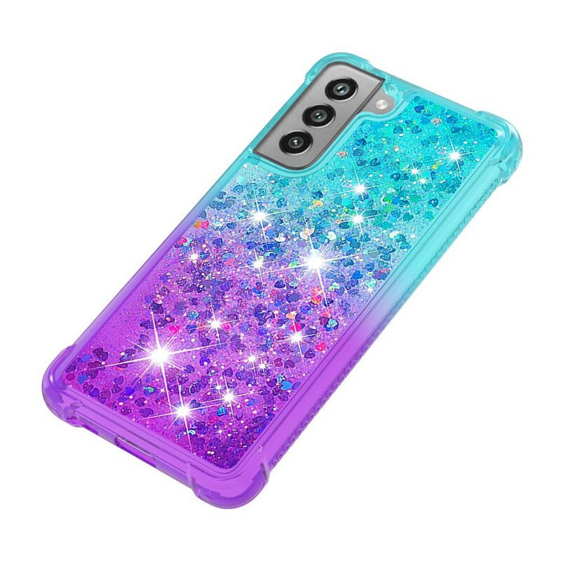 Hoesje Voor Samsung Galaxy S21 Fe Glitterkleuren