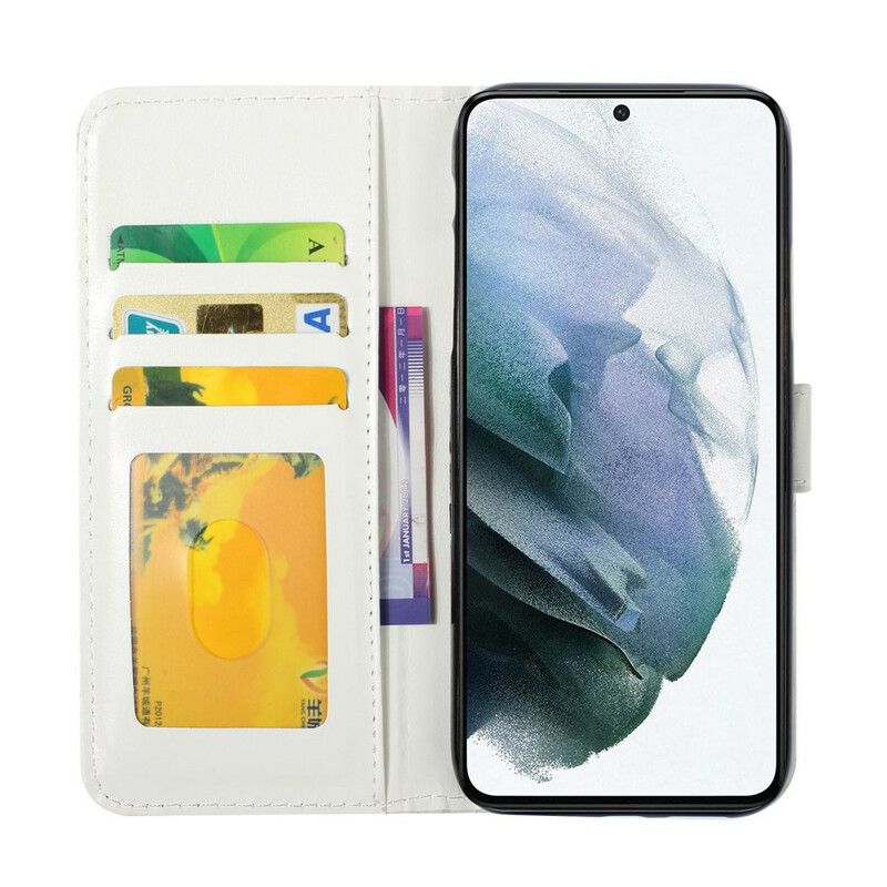 Leren Hoesje Voor Samsung Galaxy S21 Fe Leef Je Droom