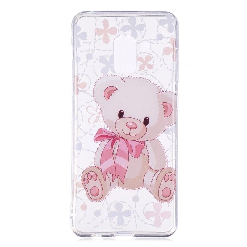 Case Hoesje Samsung Galaxy A8 Telefoonhoesje Schattige Teddybeer