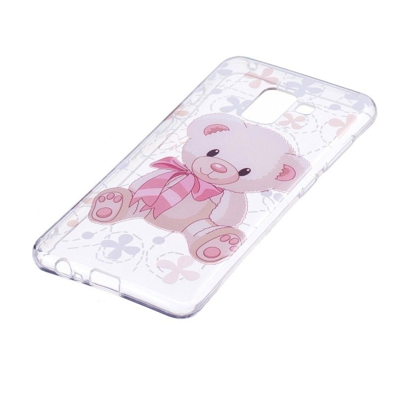 Case Hoesje Samsung Galaxy A8 Telefoonhoesje Schattige Teddybeer