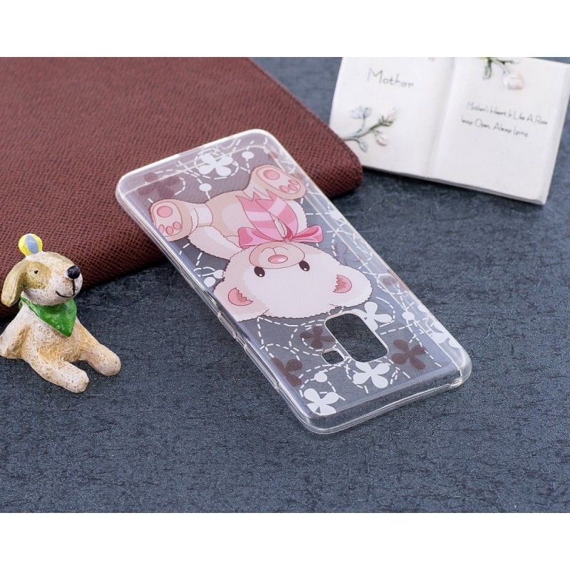 Case Hoesje Samsung Galaxy A8 Telefoonhoesje Schattige Teddybeer