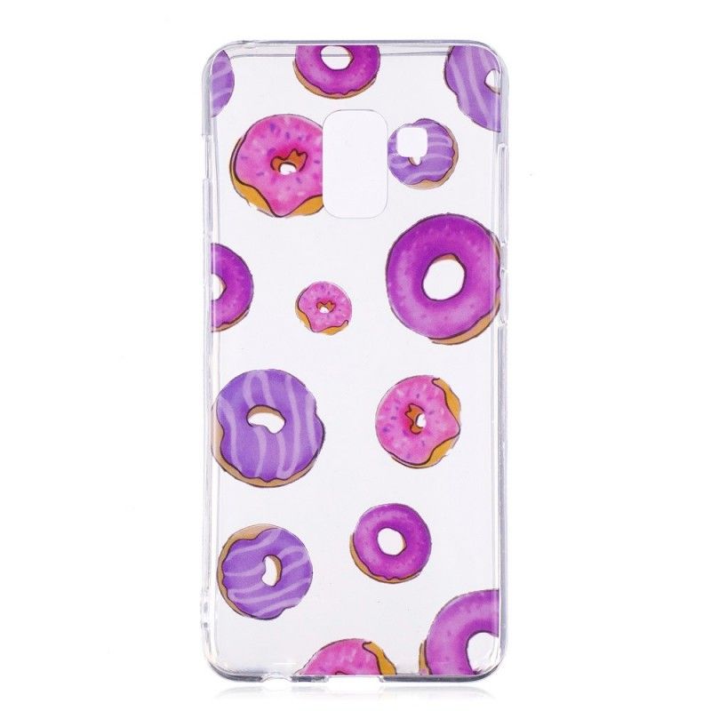 Cover Hoesje Samsung Galaxy A8 Telefoonhoesje Fan Van Donuts