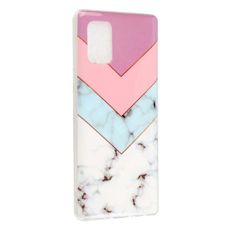 Case Hoesje Samsung Galaxy A51 5G Telefoonhoesje Gekleurd Glamourmarmer