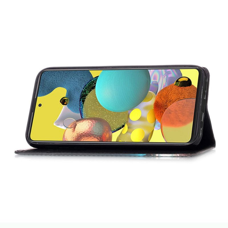 Cover Folio-hoesje Samsung Galaxy A51 5G Telefoonhoesje Nachttijger