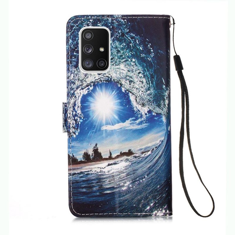 Flip Case Leren Samsung Galaxy A51 5G Hou Van De Golf