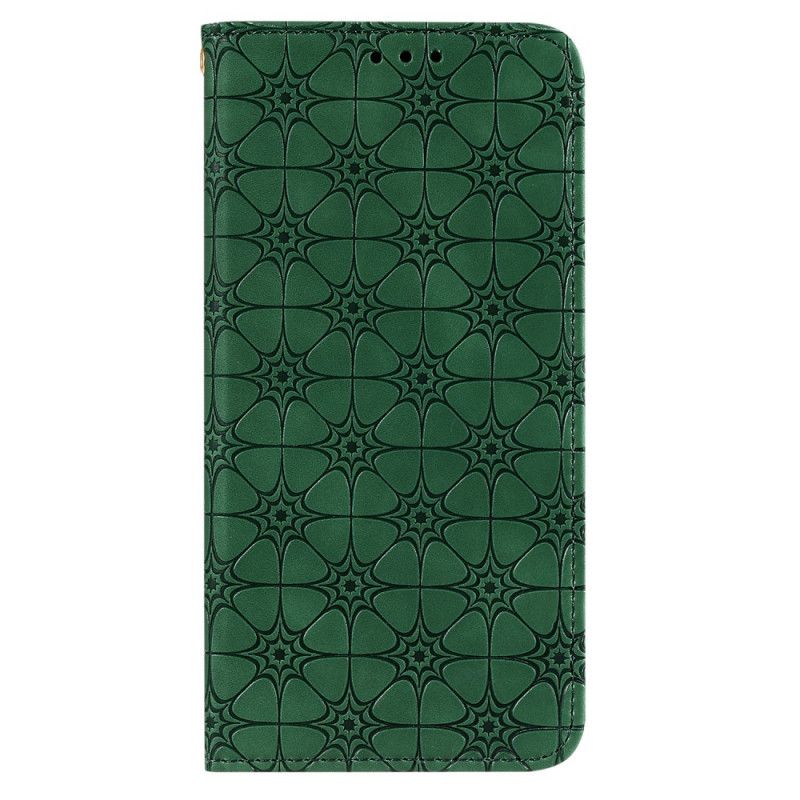 Folio-hoesje Samsung Galaxy A51 5G Donkerblauw Groen Telefoonhoesje Sterrenprint