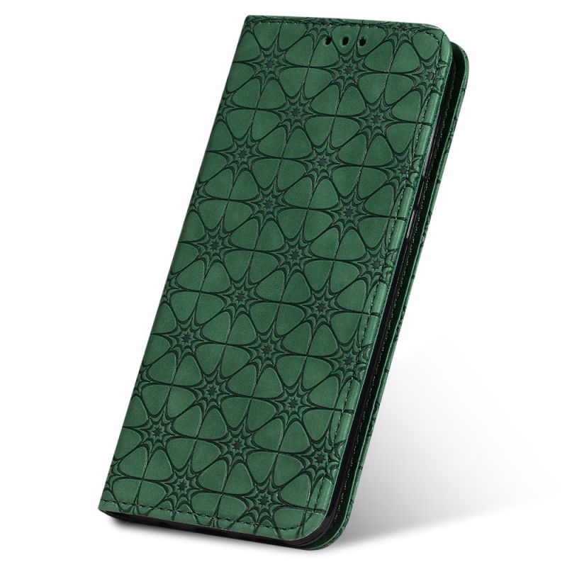 Folio-hoesje Samsung Galaxy A51 5G Donkerblauw Groen Telefoonhoesje Sterrenprint