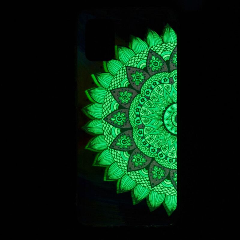 Hoesje Samsung Galaxy A51 5G Fluorescerende Mandala