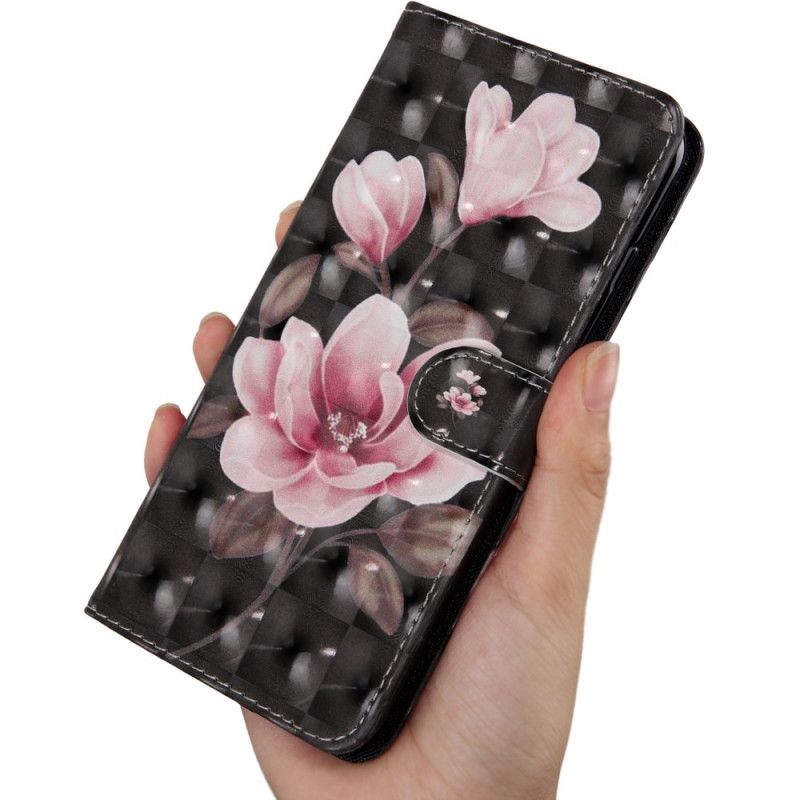 Leren Hoesje voor Samsung Galaxy A51 5G Bloemen Bloeien