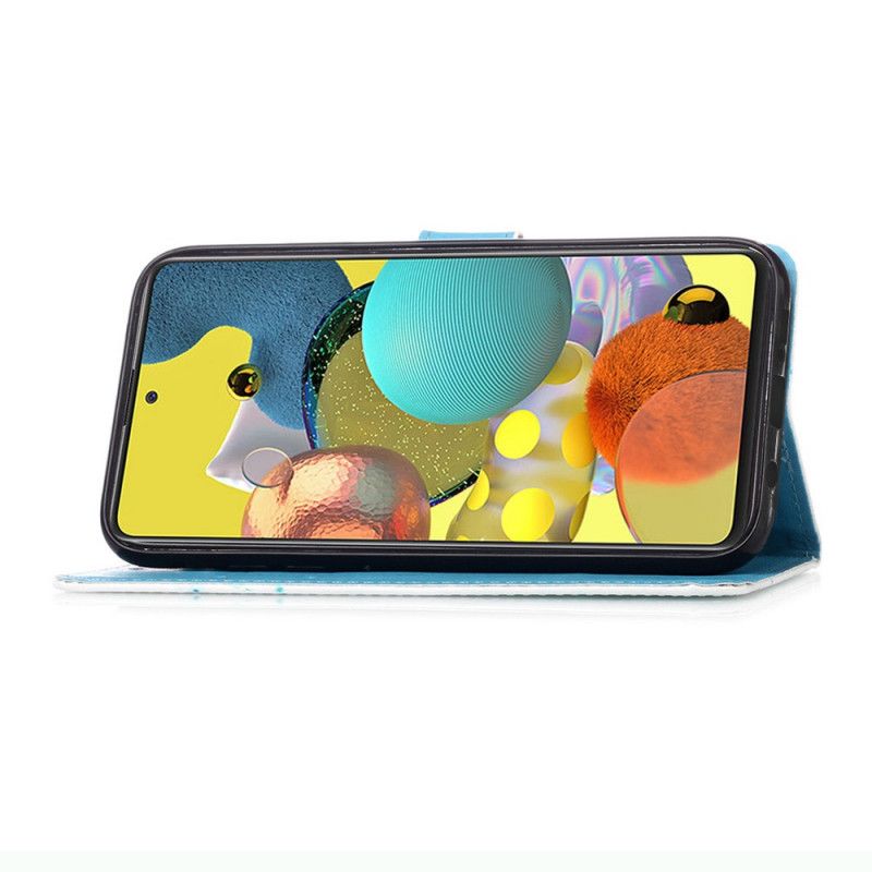 Leren Hoesje voor Samsung Galaxy A51 5G Ernest En Reflectie