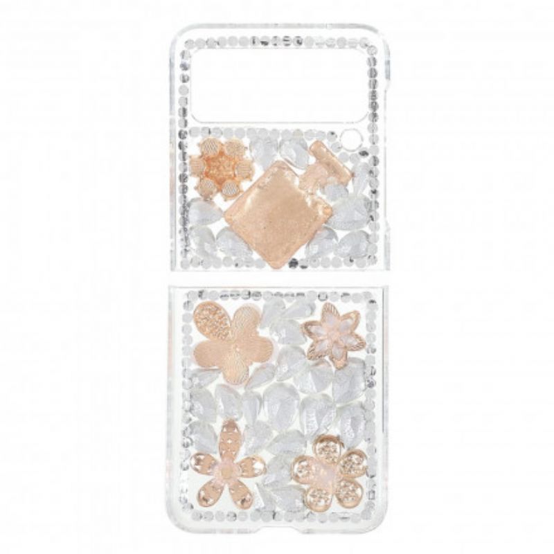 Hoesje Samsung Galaxy Z Flip 3 5g Chique Edelstenen