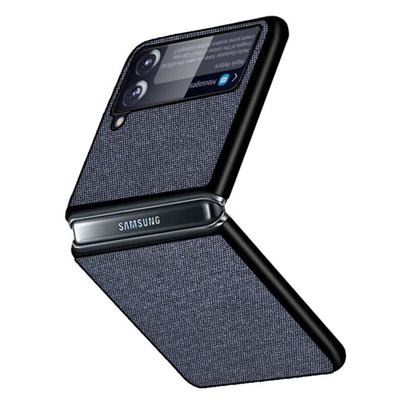 Hoesje Samsung Galaxy Z Flip 3 5g Doek Textuur