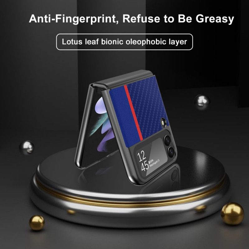 Hoesje Samsung Galaxy Z Flip 3 5g Koolstofvezel Lc.imeeke
