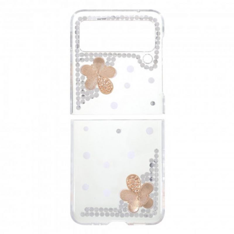 Hoesje Voor Samsung Galaxy Z Flip 3 5g Edelstenen