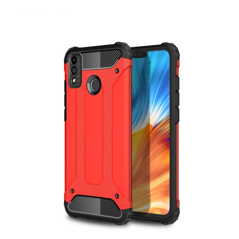 Hoesje Honor 9X Lite Rood Zwart Overlevende