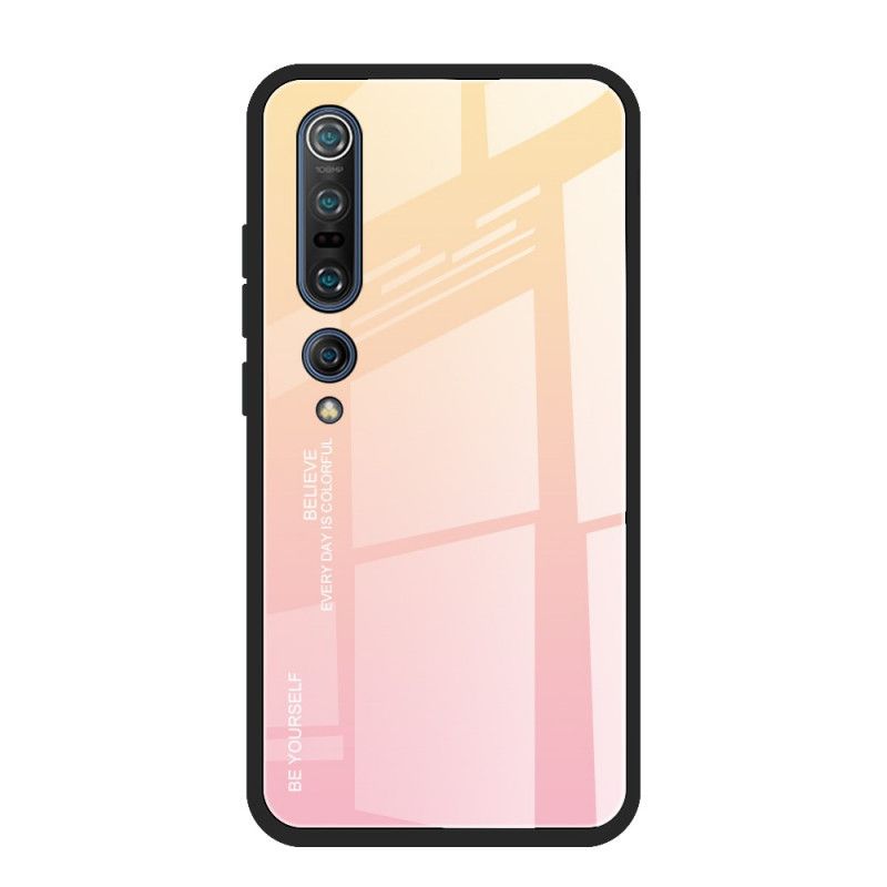 Case Hoesje Xiaomi Mi 10 / 10 Pro Magenta Rood Telefoonhoesje Gegalvaniseerde Kleur