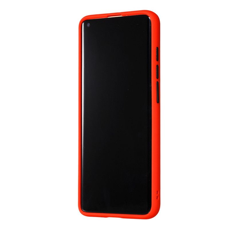 Cover Hoesje Xiaomi Mi 10 / 10 Pro Wit Zwart Telefoonhoesje Hybride Siliconen Velgontwerp