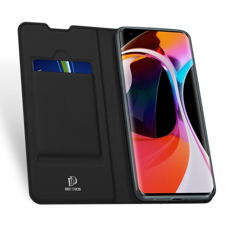 Folio-hoesje Xiaomi Mi 10 / 10 Pro Donkerblauw Zwart Pro Dux Ducis Huid