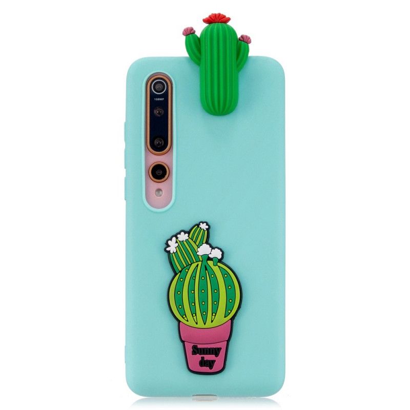 Hoesje voor Xiaomi Mi 10 / 10 Pro 3D Cactusgekte