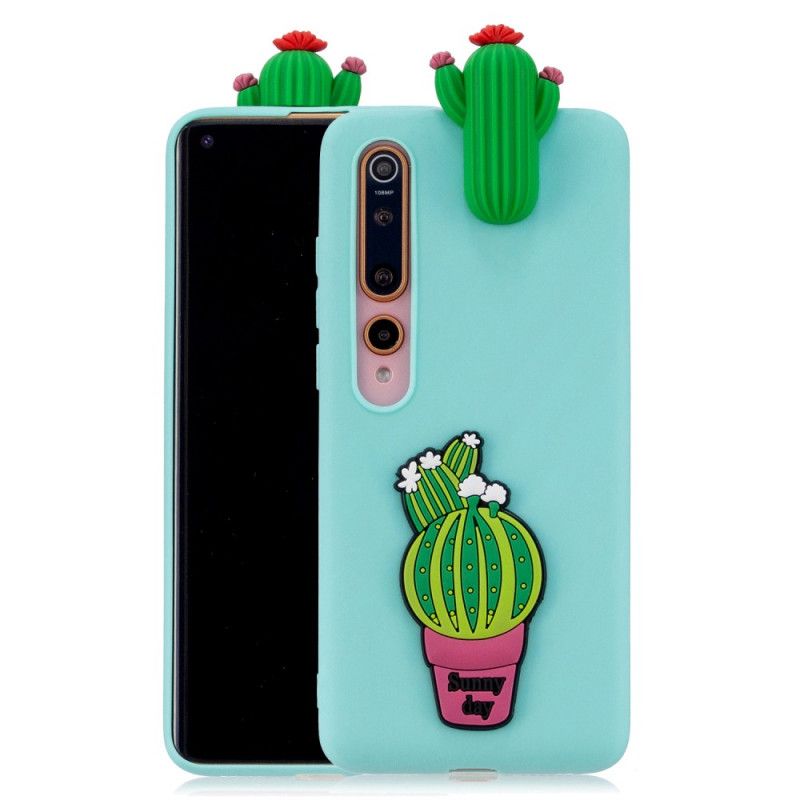 Hoesje voor Xiaomi Mi 10 / 10 Pro 3D Cactusgekte