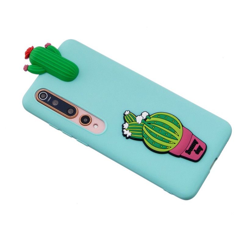 Hoesje voor Xiaomi Mi 10 / 10 Pro 3D Cactusgekte