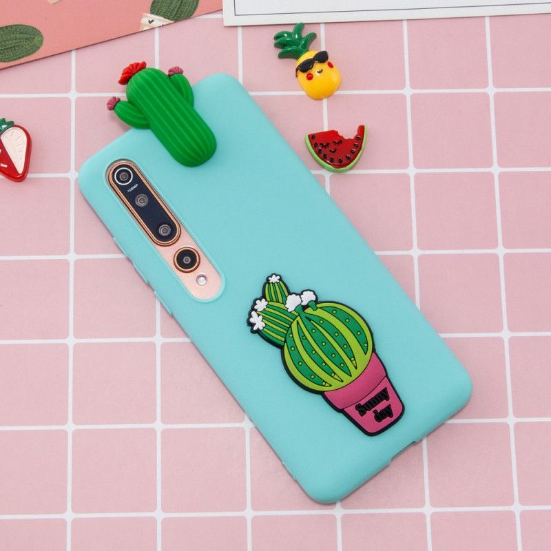 Hoesje voor Xiaomi Mi 10 / 10 Pro 3D Cactusgekte