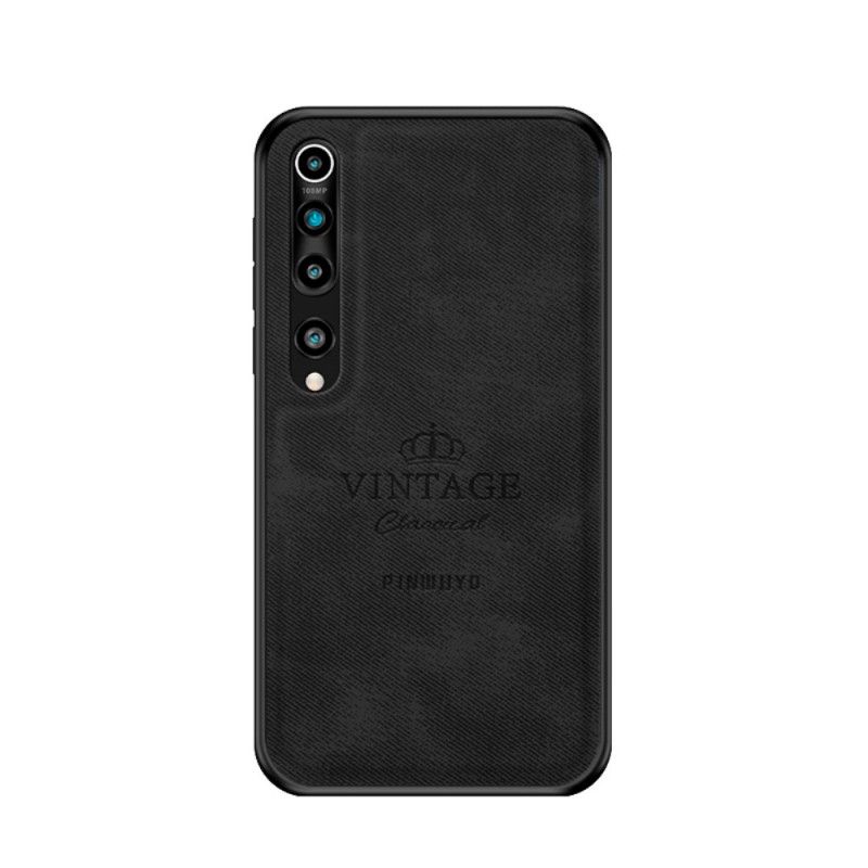 Hoesje voor Xiaomi Mi 10 / 10 Pro Grijs Zwart Pro Eervolle Vintage Pinwuyo