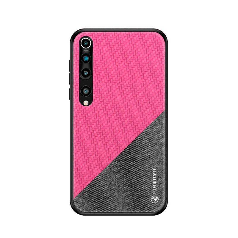 Hoesje voor Xiaomi Mi 10 / 10 Pro Magenta Zwart Pinwuyo Eer-Serie