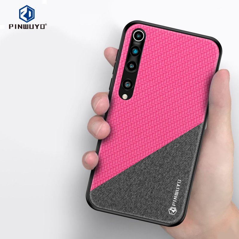 Hoesje voor Xiaomi Mi 10 / 10 Pro Magenta Zwart Pinwuyo Eer-Serie