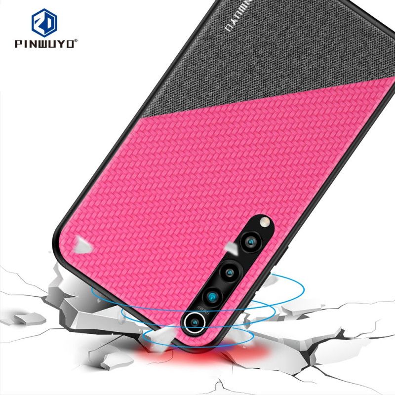 Hoesje voor Xiaomi Mi 10 / 10 Pro Magenta Zwart Pinwuyo Eer-Serie