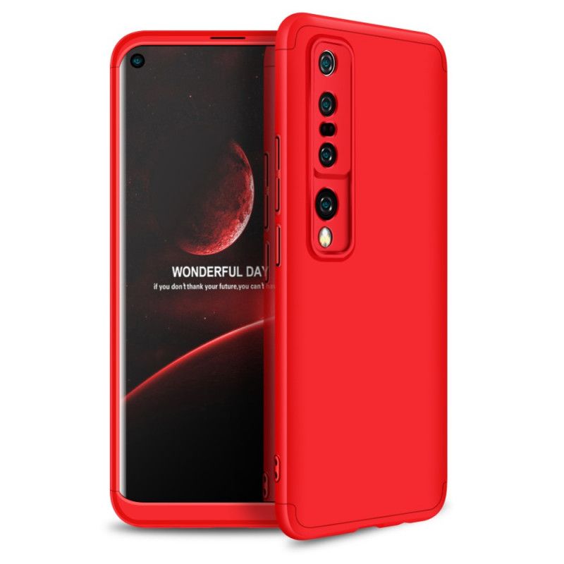 Hoesje voor Xiaomi Mi 10 / 10 Pro Rood Zwart Afneembare Gkk