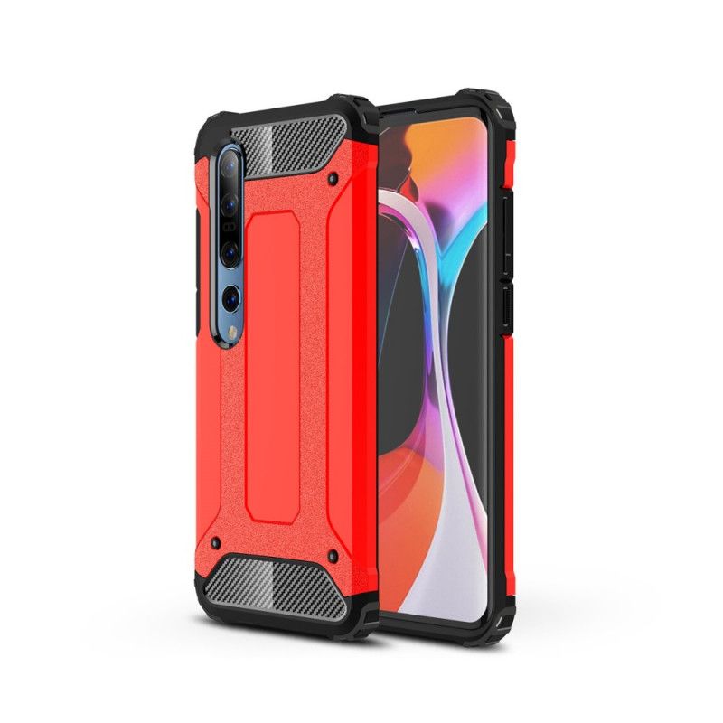 Hoesje voor Xiaomi Mi 10 / 10 Pro Rood Zwart Overlevende