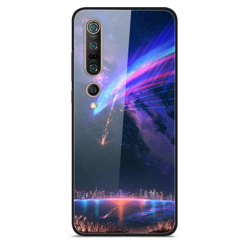 Hoesje Xiaomi Mi 10 / 10 Pro Sterrenbeeld Gehard Glas