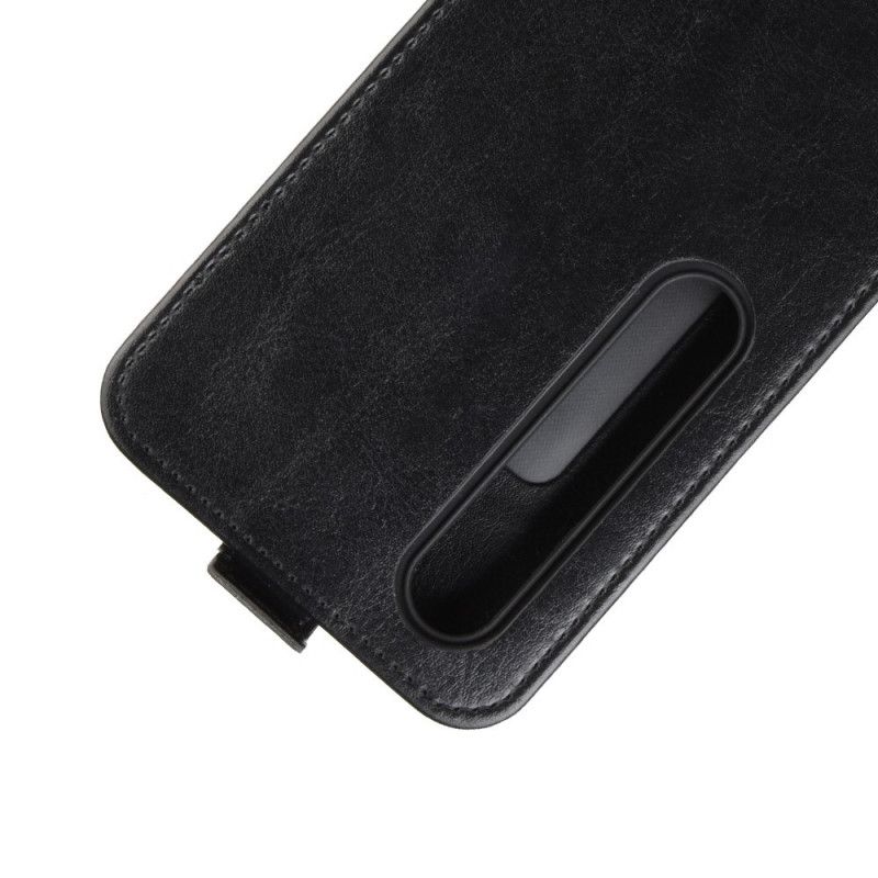 Leren Hoesje voor Xiaomi Mi 10 / 10 Pro Bruin Zwart Retro Vouwen