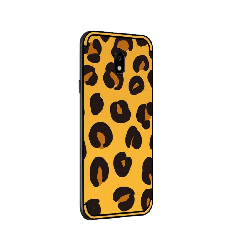 Case Hoesje Samsung Galaxy J3 2017 Telefoonhoesje Nxe Luipaardvlekken