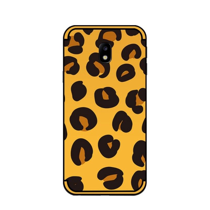 Case Hoesje Samsung Galaxy J3 2017 Telefoonhoesje Nxe Luipaardvlekken