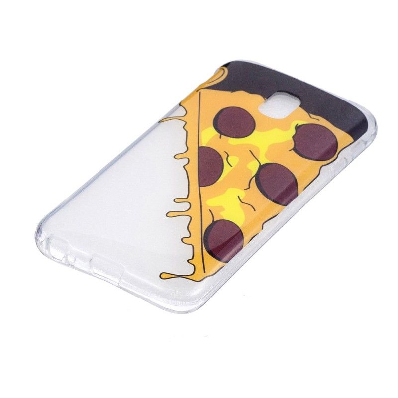 Cover Hoesje Samsung Galaxy J3 2017 Telefoonhoesje Hete Pizza