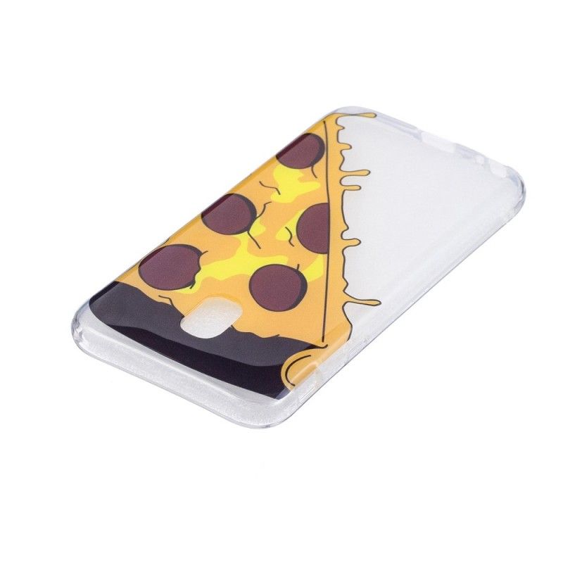 Cover Hoesje Samsung Galaxy J3 2017 Telefoonhoesje Hete Pizza