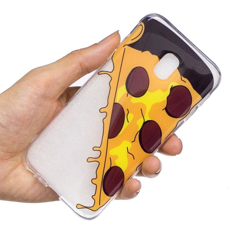 Cover Hoesje Samsung Galaxy J3 2017 Telefoonhoesje Hete Pizza